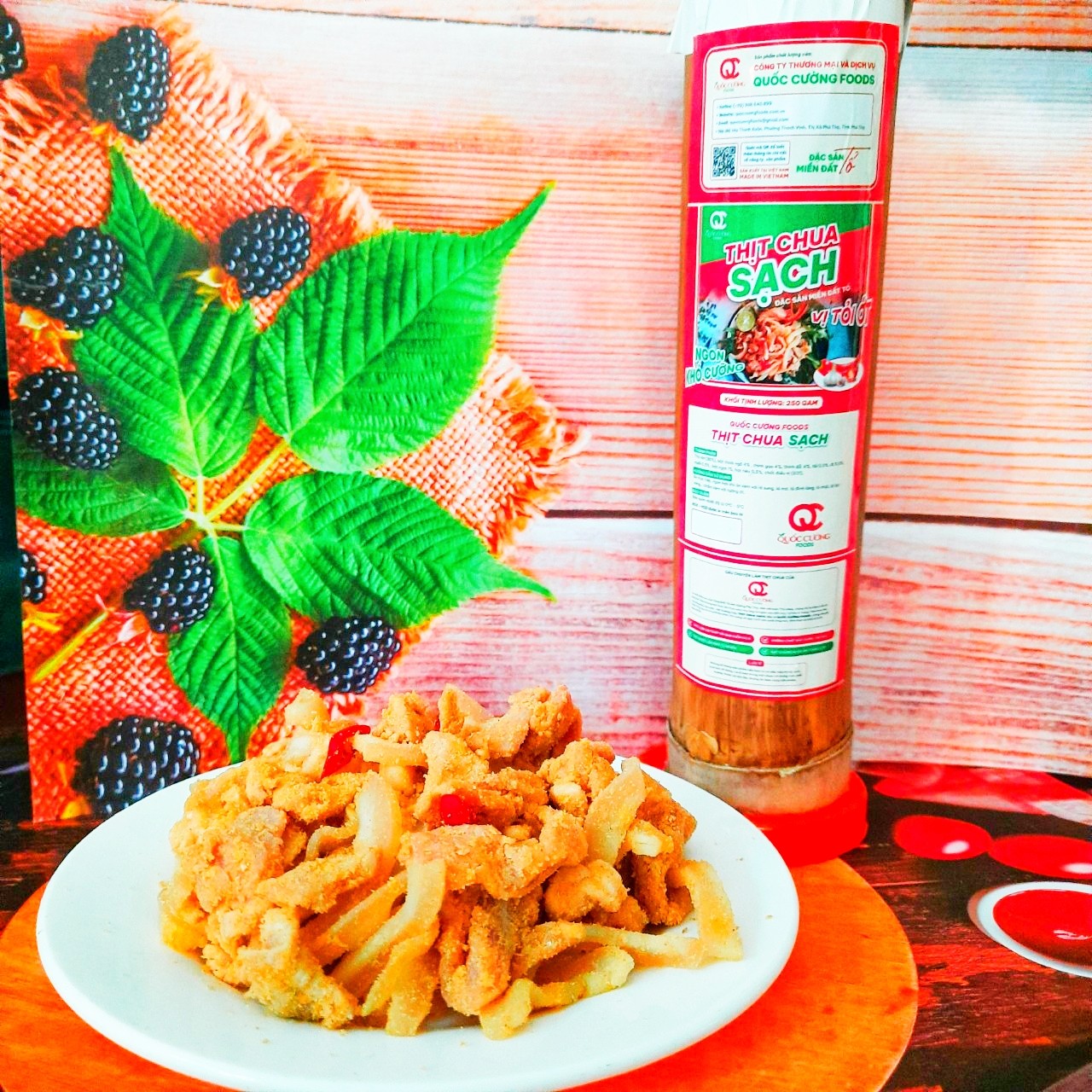 Thịt Chua Ống Nứa