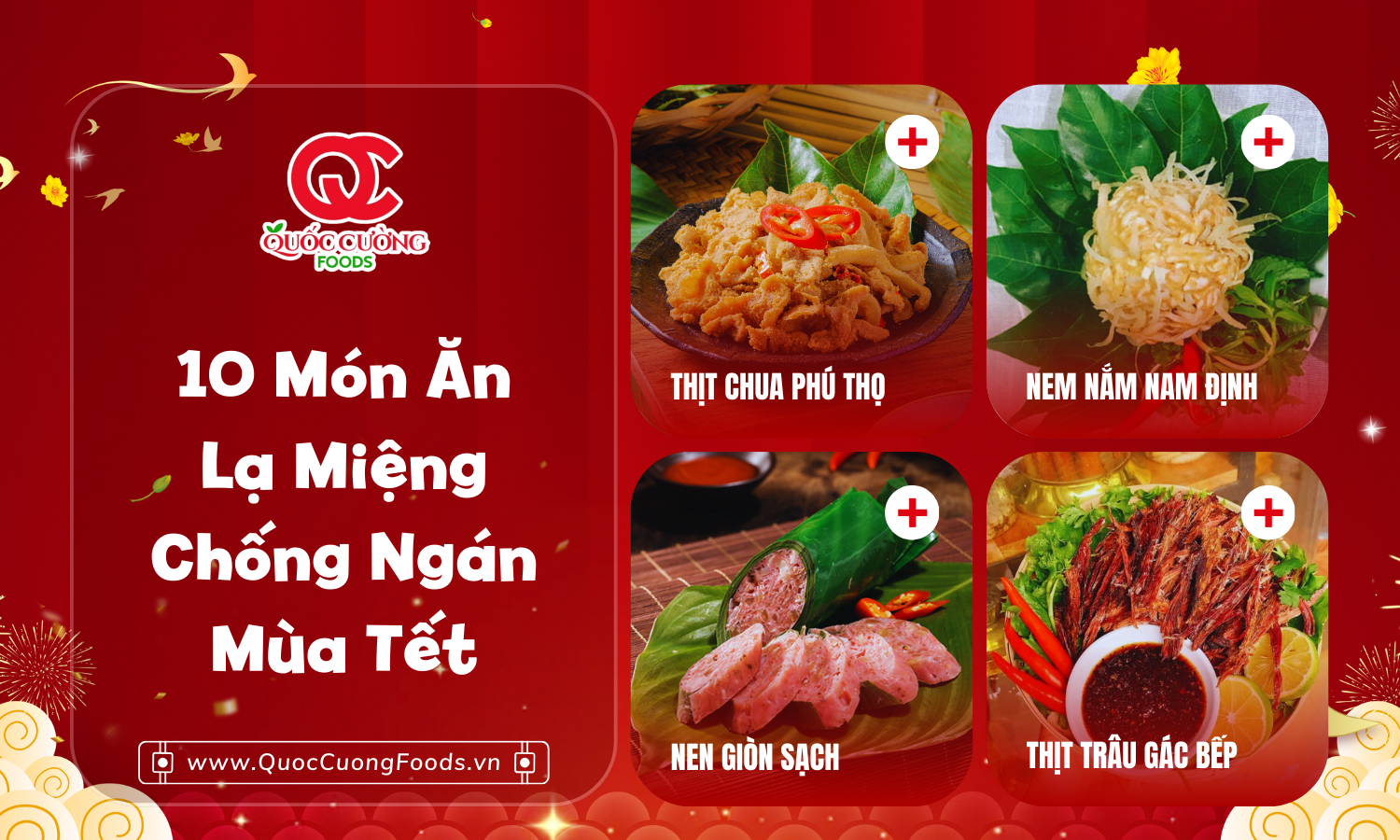 Ăn Gì Ngày Tết Cho Đỡ Ngán? 10 Món Ăn Lạ Miệng Chống Ngán Mùa Tết