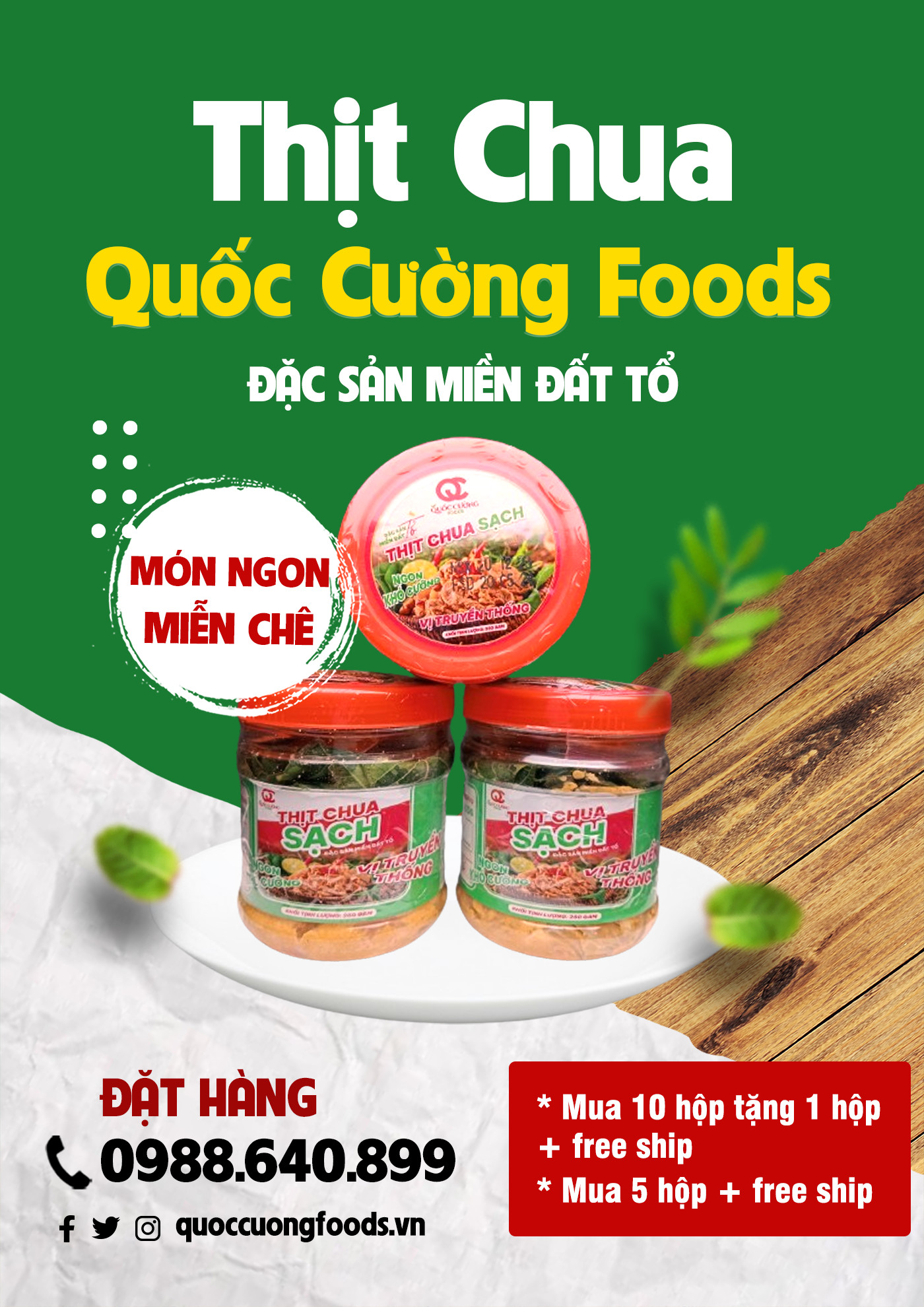 thịt chua Phú Thọ