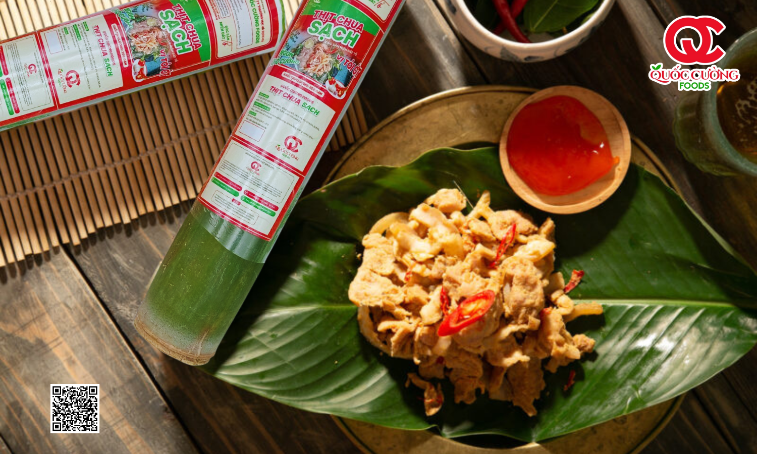 thịt chua ống nứa Phú Thọ