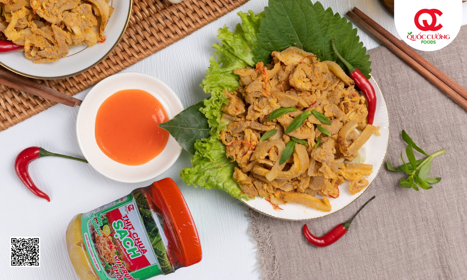 Vì sao nên lựa chọn thịt chua Quốc Cường Foods để sử dụng?