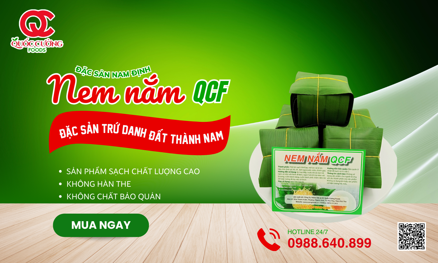 nem nắm Nam Định