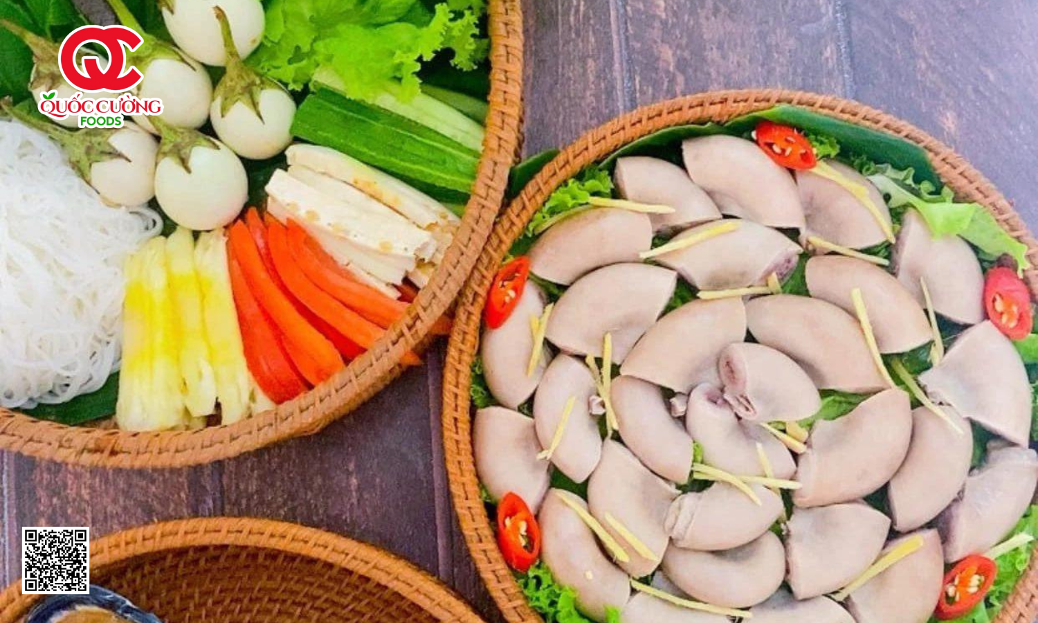 Dồi trường hấp hành gừng