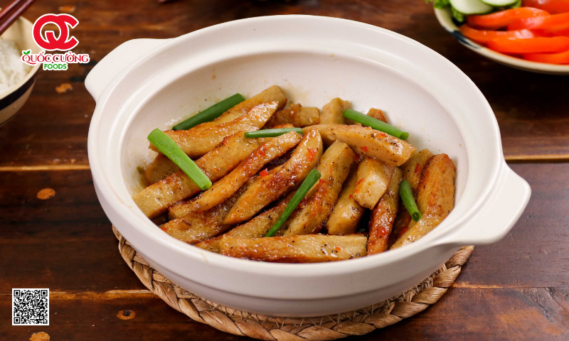 Chả lụa kho nước mắm